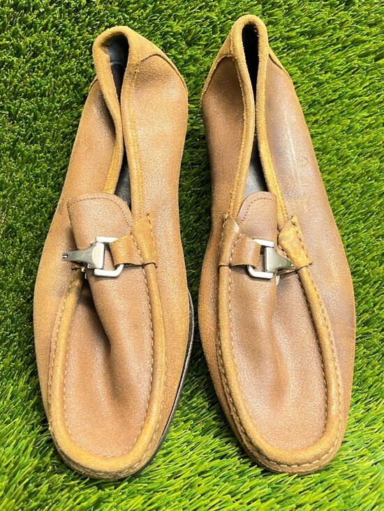 Allen Edmonds Fiesole Mens Size 11 Brown Black Classic Slip On Bit Loafers Shoes main image 6